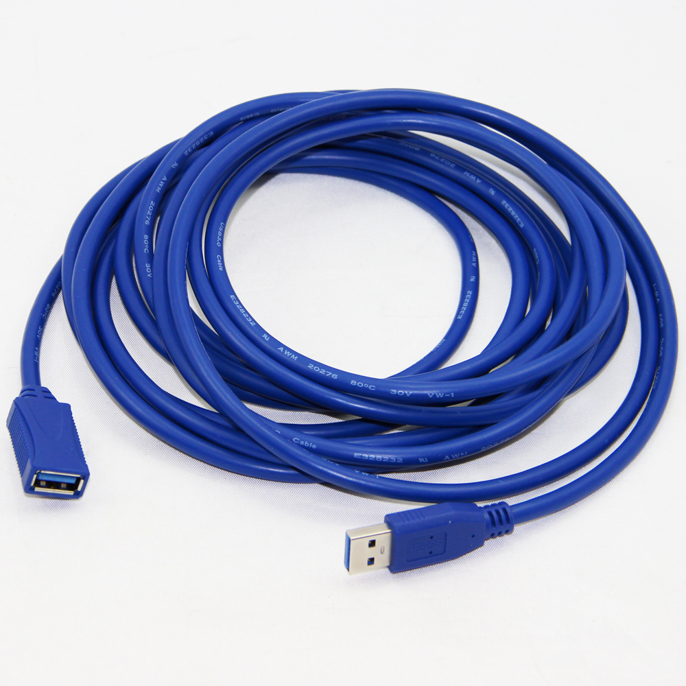 CABLE USB MALE FEMELLE 5M