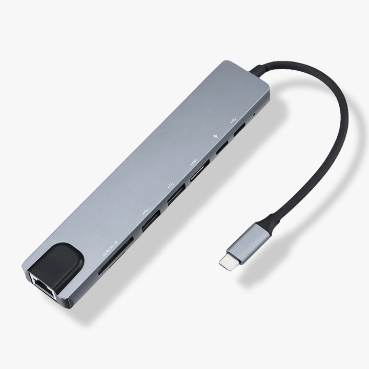 Adaptateur Type-c to HDMI 8 Ports