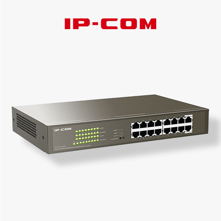 Switch IP-COM 16 Port Gigabit PoE Unmanageable