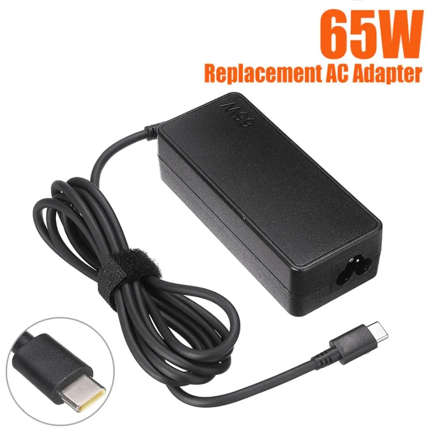 Chargeur Type c pour Pc Portable 65W