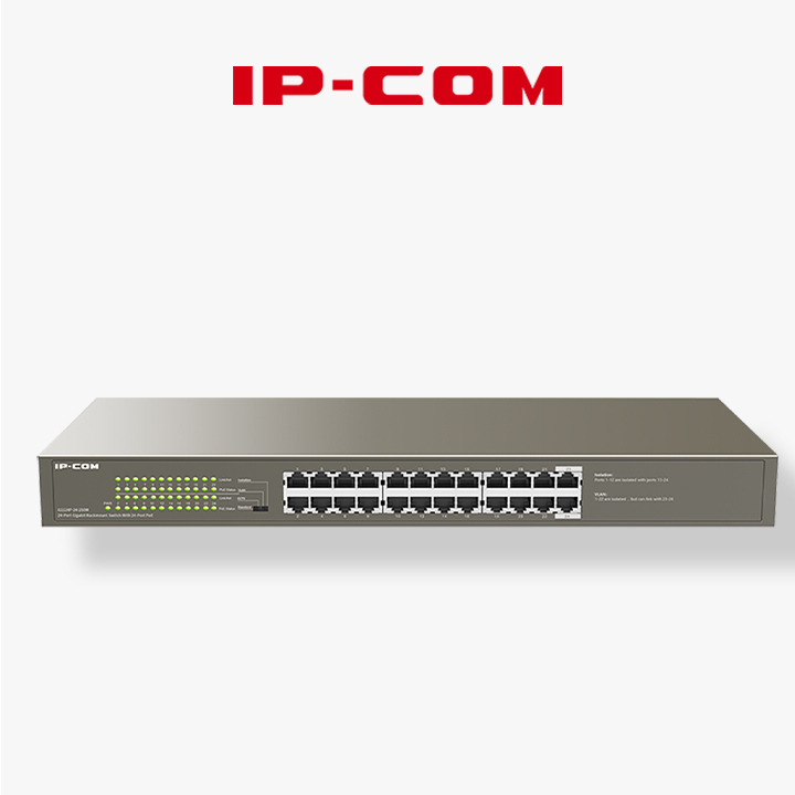 Switch IP-COM 24 PORT Gigabit POE Unmanagable