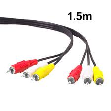 [CBLE RCA 3*3 1.5] CABLE RCA 3*3 1.5M