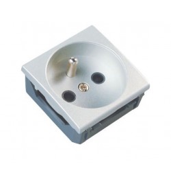 [PRS 2P+T EP100/6] PRISE ELECTRIQUE SUR GOULOTTE