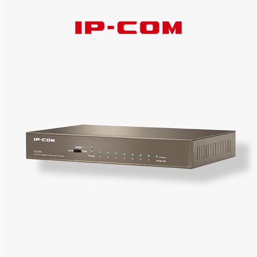 [G1008] SWITCH IP-COM 8 PORT Gigabit UNMANAGEABLE