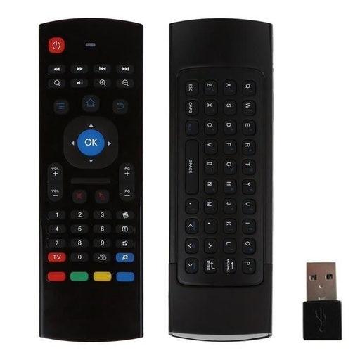 [AIR MOUSE SMART PRO] Telecommande Avec Clavier Pour Television Smart