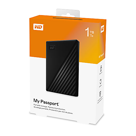 [HDD] Disque dure externe 1TB western digital My Pasport