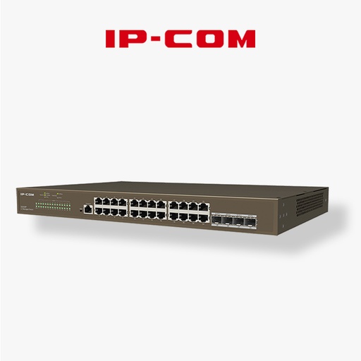 [G5328F] Switch IP-COM 24P+4SFP Gigabit Managed