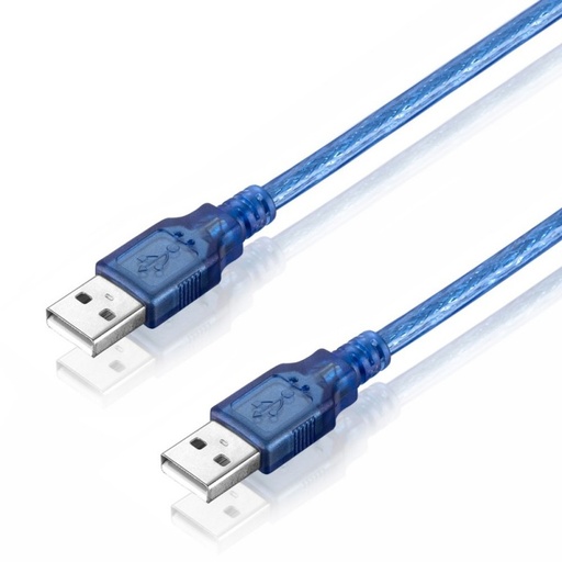 [CABLE USB A/A M/M] CABLE USB MALE MALE 1.5M