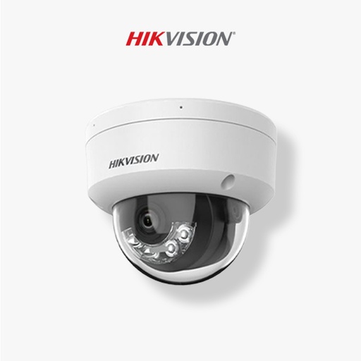 [DS-2CD1123G2-LUI] Camera IP dome HikVision 2MP Color Smart Hybrid 