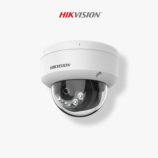 [DS-2CD1143G2-LIU] Camera IP HikVision Color Hybrid light+Audio Dome 4MP