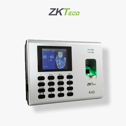 [ZKT K40] Pointeuse Et contrôle d’accès ZKTeco Avec empreinte digitale