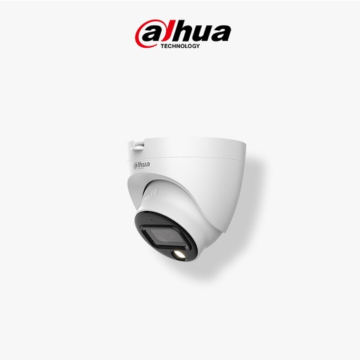 [DH-HAC-HDW1209TLQP-A-LED] Camera Analogique Dahua 2MP Dome FULL-COLOR Audio