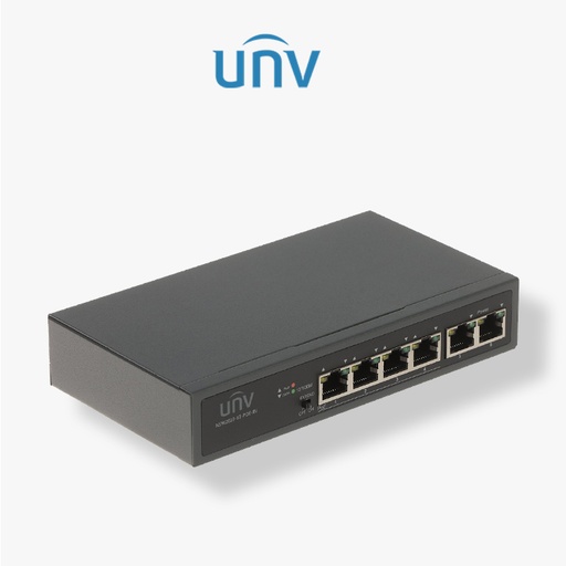 [UV_NSW2010_6T_POE_IN unv] Switch Uniview POE 6 Ports (4 Ports POE+2 Ports   LAN-Uplink 10/100 Mbps)