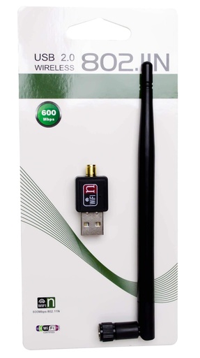 [600MBPS 802.IIN] Clé wifi 600Mbps 5DB
