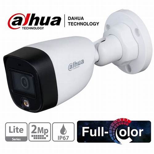 [DH-HAC-HFW1209CP-A-LED CAM DAHUA 2mp analogique] Camera Analogique Dahua 2MP Etanche FULL-COLOR Audio 